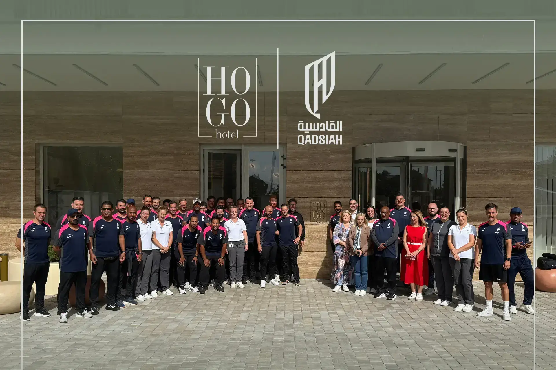 HOGO Hotel ponosno ugostio fudbalski klub Al Qadsiah